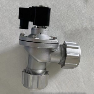 DMF-Z-2-25 Pulse valve right angle na may Threaded Nut pulse jet dust collector