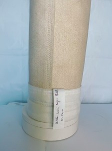 filter bag for industrial dust removal,Nomex needle-felt 500gsm with PTFE membrane,