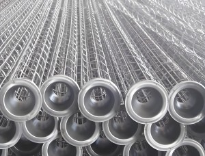 304 stainless steel filter cage, precision manufacturing, suitable for dust filter bag