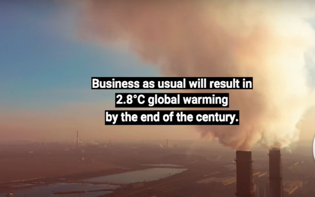 รายงานช่องว่างการปล่อยก๊าซเรือนกระจกปี 2022